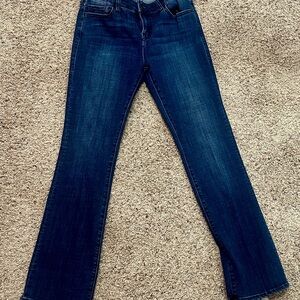 TRUE RELIGION BECCA Dark Blue Straight Leg Women's Jeans